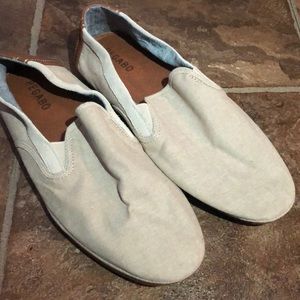 Brand New Pegabo canvas slip ons